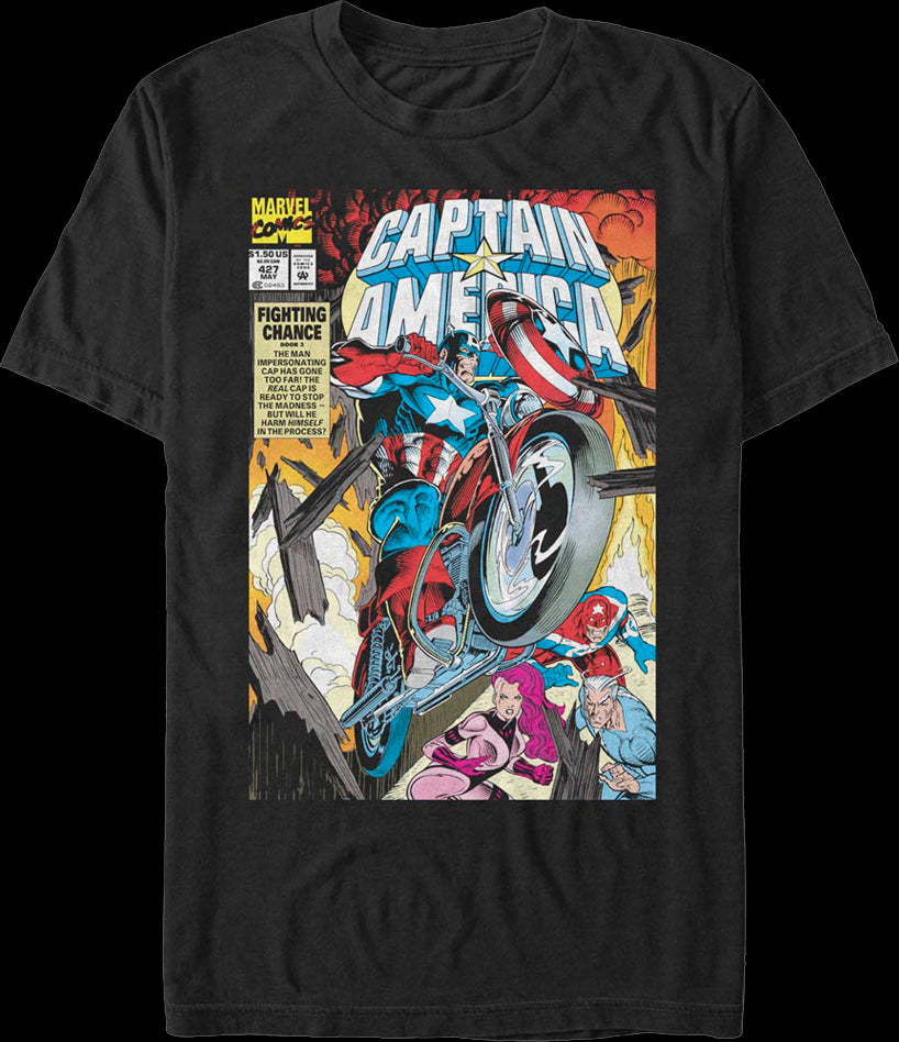 Captain america t shirt marvel sales