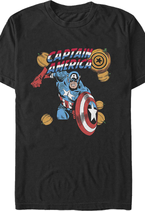 Captain America Halloween Marvel Comics T-Shirt