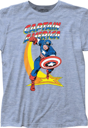 Captain America Marvel Comics T-Shirt