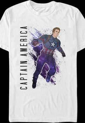 Captain America Painting Avengers Endgame T-Shirt