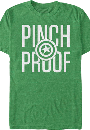 Captain America Pinch Proof Marvel Comics T-Shirt