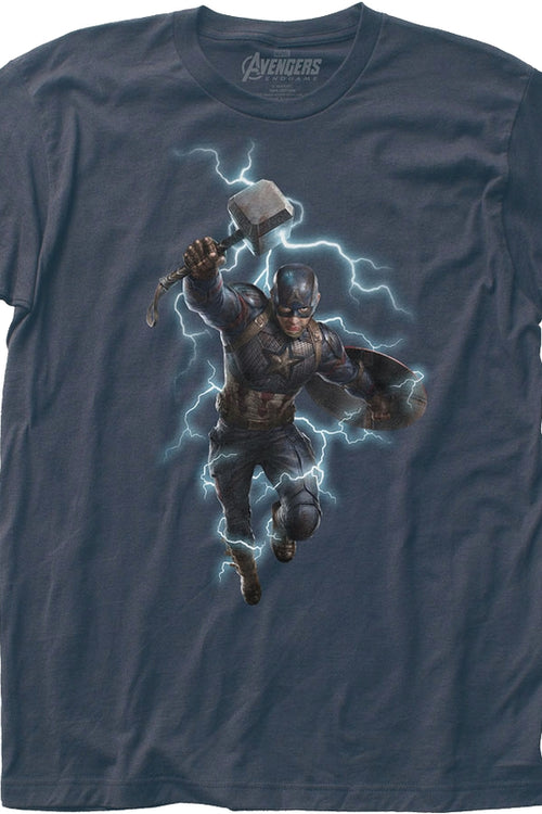 Captain America Shield and Hammer Avengers Endgame T-Shirtmain product image