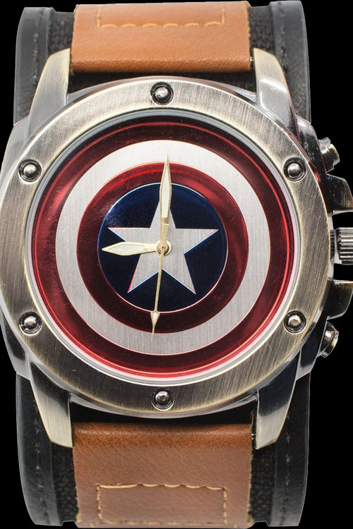 Captain America Shield Marvel Comics Watchmain product image