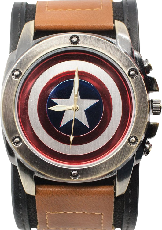 Captain America Shield Marvel Comics Watch - main product image