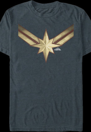 Captain Marvel Costume T-Shirt