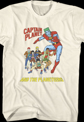 Captain Planet And The Planeteers T-Shirt