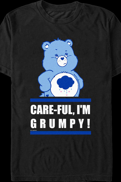 Care-ful I'm Grumpy Care Bears T-Shirtmain product image