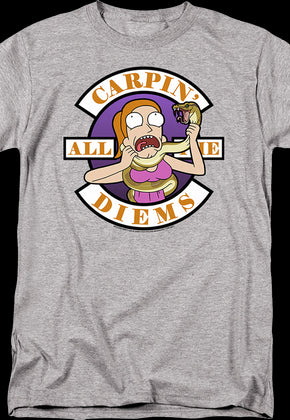 Carpin' All The Diems Rick And Morty T-Shirt