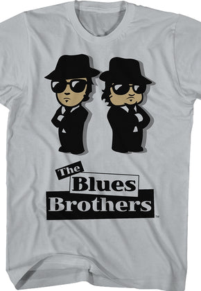Cartoon Blues Brothers T-Shirt