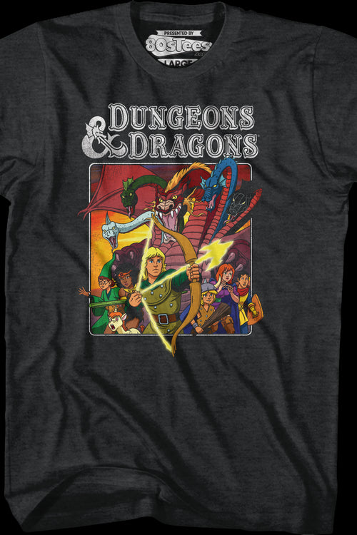 Cartoon Characters Dungeons & Dragons T-Shirtmain product image