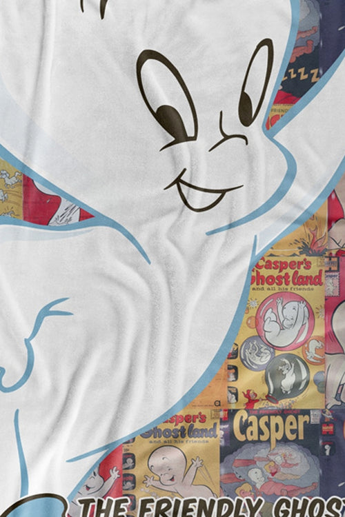 Casper the Friendly Ghost Fleece Blanketmain product image