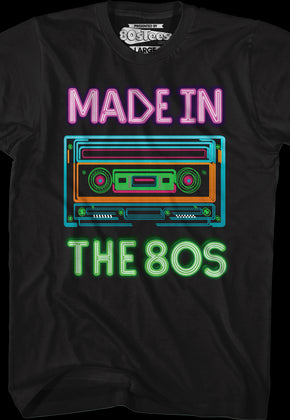 Cassette Tape Made In The 80s T-Shirt
