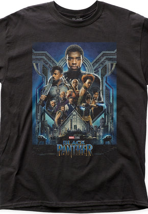 Cast Black Panther T-Shirt