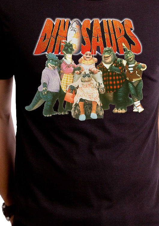 Retro Cast Dinosaurs T-Shirt - main product image