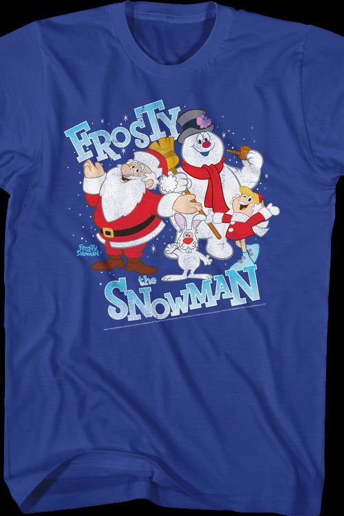 Cast Frosty The Snowman T Shirt