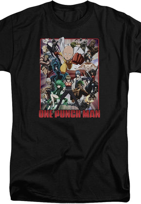 Cast One-Punch Man T-Shirt