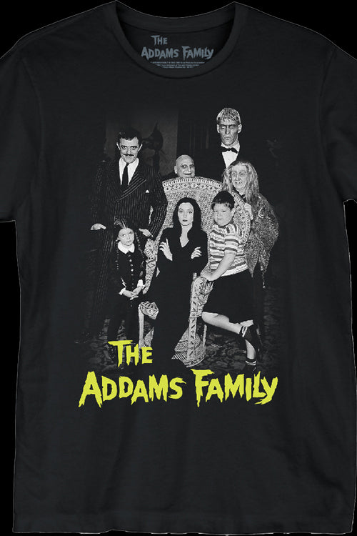 Cast Photo Addams Family T-Shirtmain product image