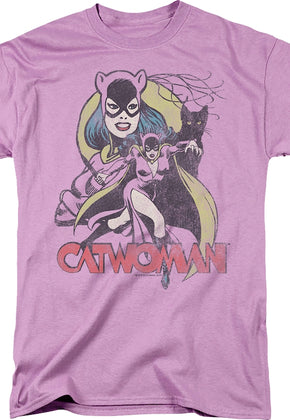 Catwoman Collage DC Comics T-Shirt