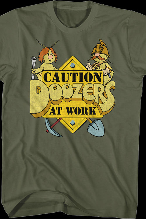 Caution Doozers At Work Fraggle Rock T-Shirtmain product image