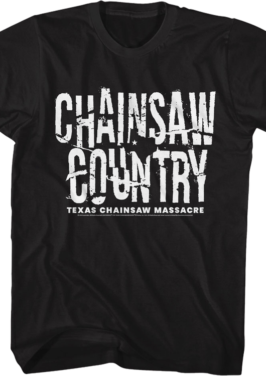 Chainsaw Country Texas Chainsaw Massacre T-Shirt - main product image