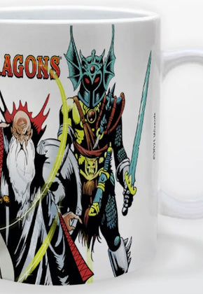 Character Collage Dungeons & Dragons Coffee Mug