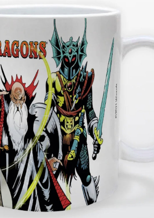 Character Collage Dungeons & Dragons Coffee Mug - main product image