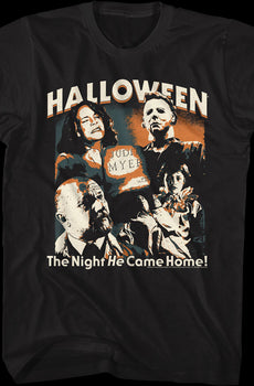 Character Collage Halloween T-Shirt