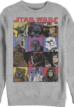 Character Collage Star Wars Sweatshirt