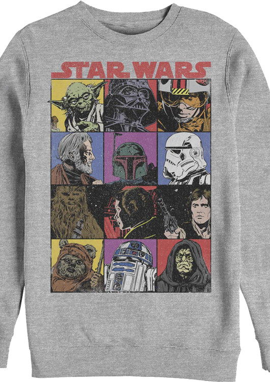 Character Collage Star Wars Sweatshirt - main product image