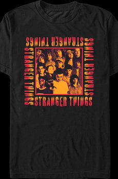 Character Collage Stranger Things T-Shirt