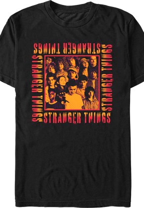 Character Collage Stranger Things T-Shirt