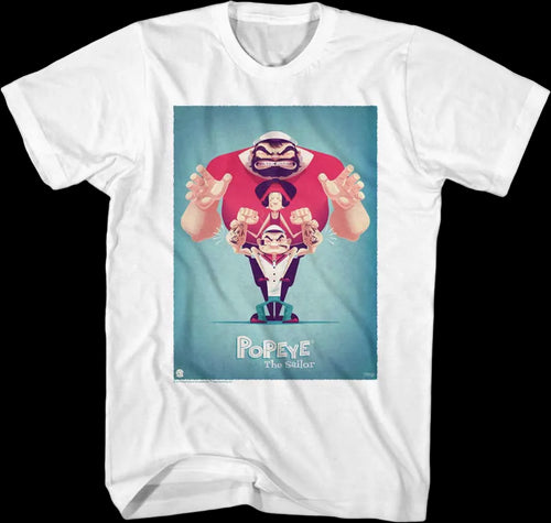 Bluto Olive Oyl Popeye T-Shirtmain product image