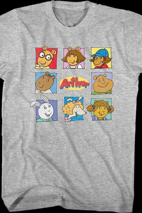 Character Panels Arthur T-Shirtmain product image