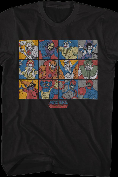 Character Panels Masters of the Universe T-Shirtmain product image