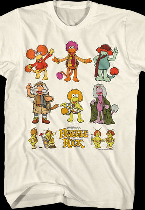 Character Poses Fraggle Rock T-Shirt