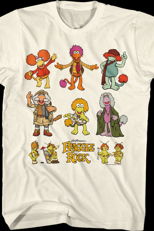 Character Poses Fraggle Rock T-Shirtmain product image