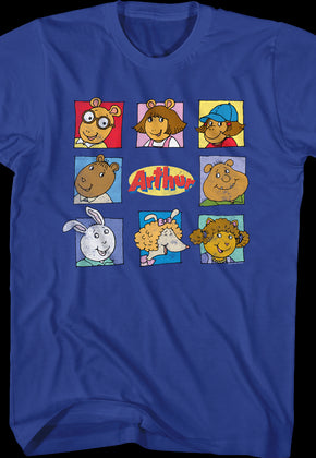 Characters Arthur T-Shirt