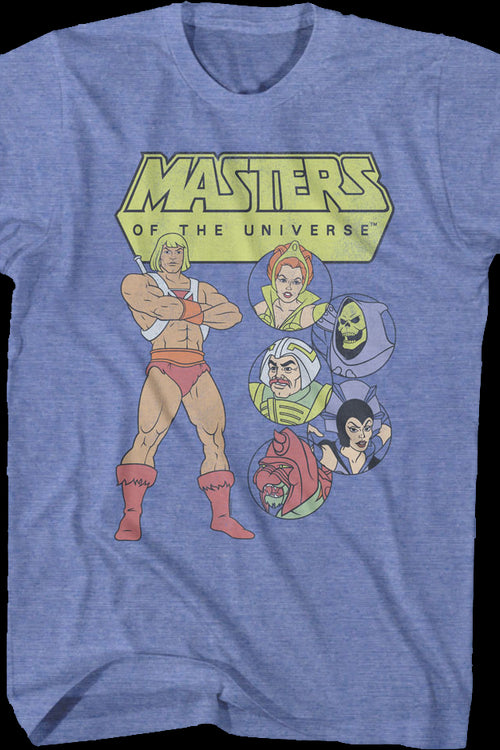 Characters Collage Masters of the Universe T-Shirtmain product image