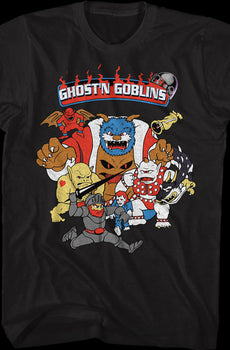 Arcade Flyer Ghosts 'N Goblins T-Shirt