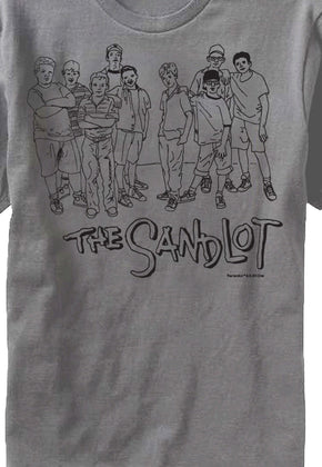 Characters Sketch Sandlot T-Shirt