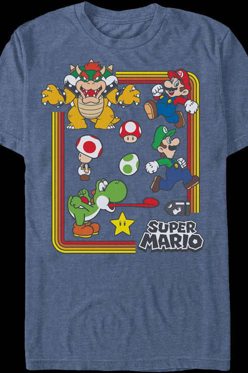 Characters Super Mario Bros. T-Shirtmain product image