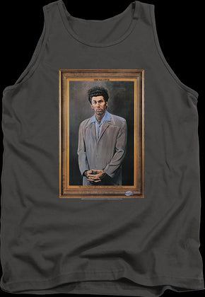 Charcoal Kramer Painting Seinfeld Tank Top