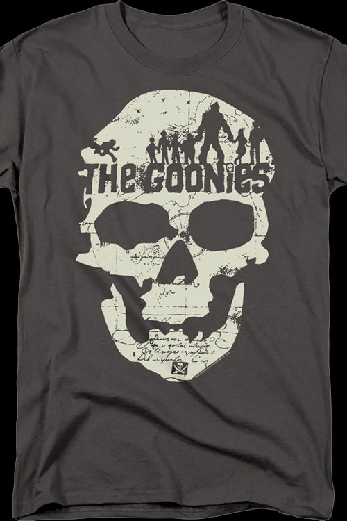 Charcoal Skull Silhouettes Goonies T-Shirtmain product image