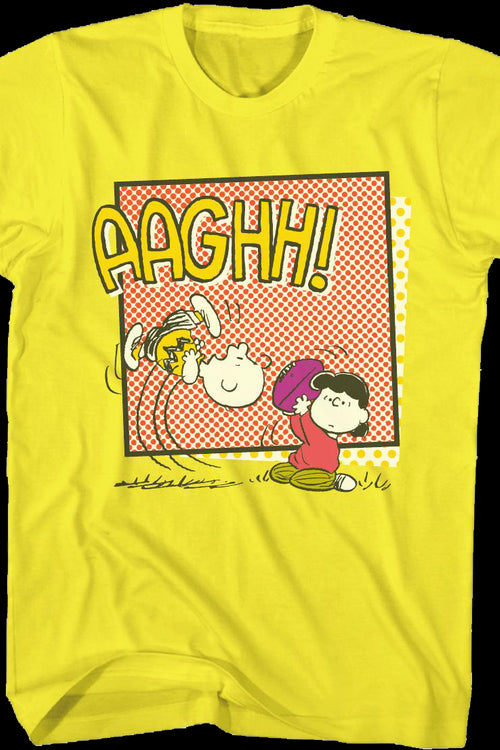 Charlie Brown And Lucy Football Gag Peanuts T-Shirtmain product image