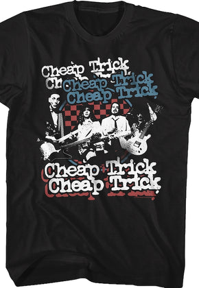 Checkerboard Cheap Trick T-Shirt