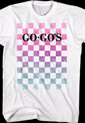 Checkerboard Go-Go's T-Shirt