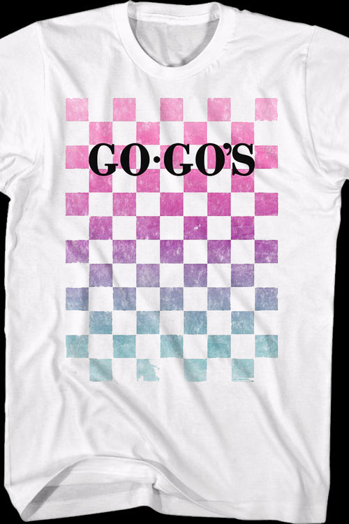 Checkerboard Go-Go's T-Shirtmain product image