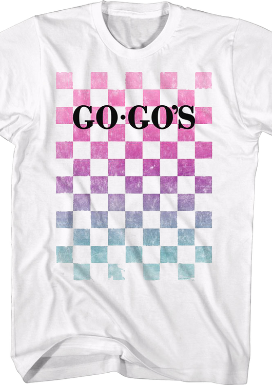Checkerboard Go-Go's T-Shirt - main product image