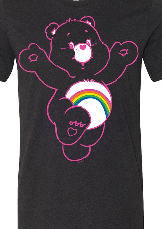 Neon Cheer Bear Care Bears T-Shirt - main product image
