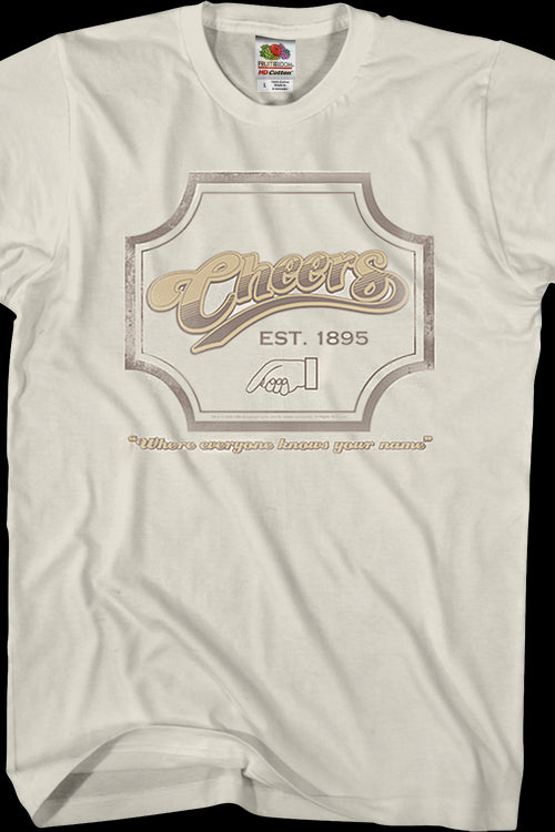 Cheers TV Show Logo T-Shirtmain product image